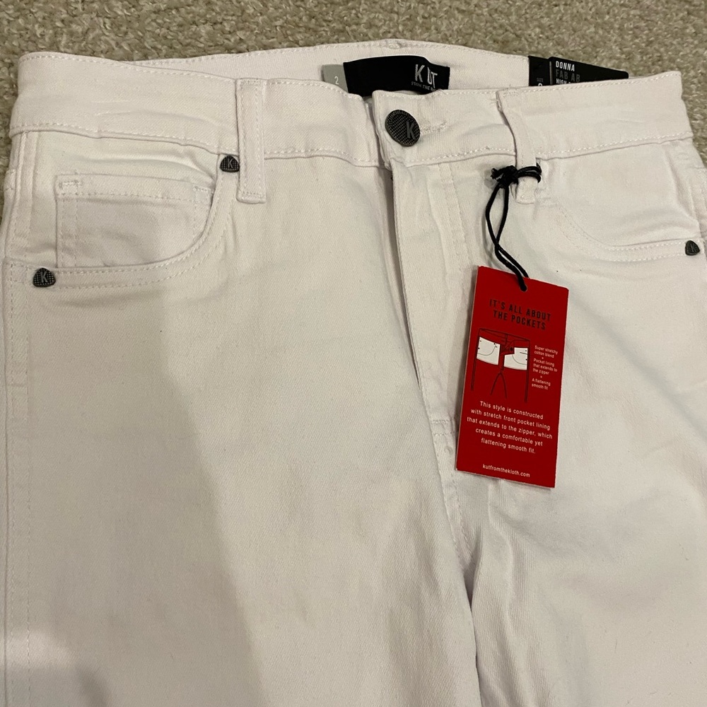 KUT DONNA FAB AB high rise skinny size 2 NWT
